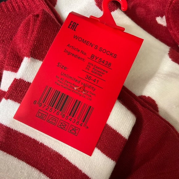 A wonderful set of Christmas cashmere warm soft socks - Picture 7 of 7